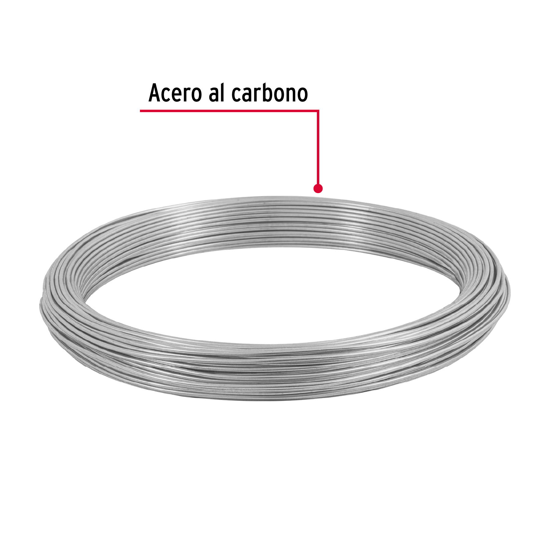 Kilo de alambre galvanizado, calibre 14.5, FIERO - Image 2