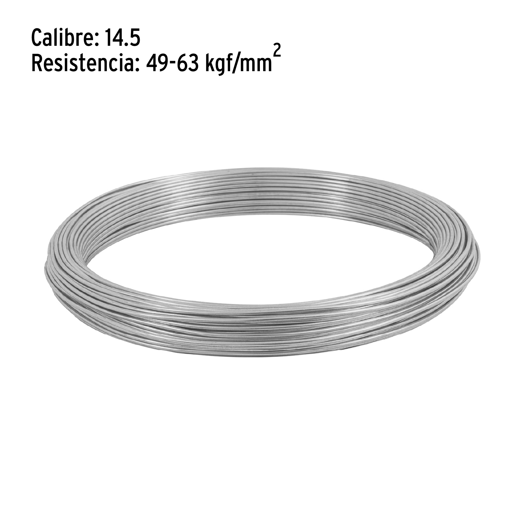 Kilo de alambre galvanizado, calibre 14.5, FIERO - Image 3