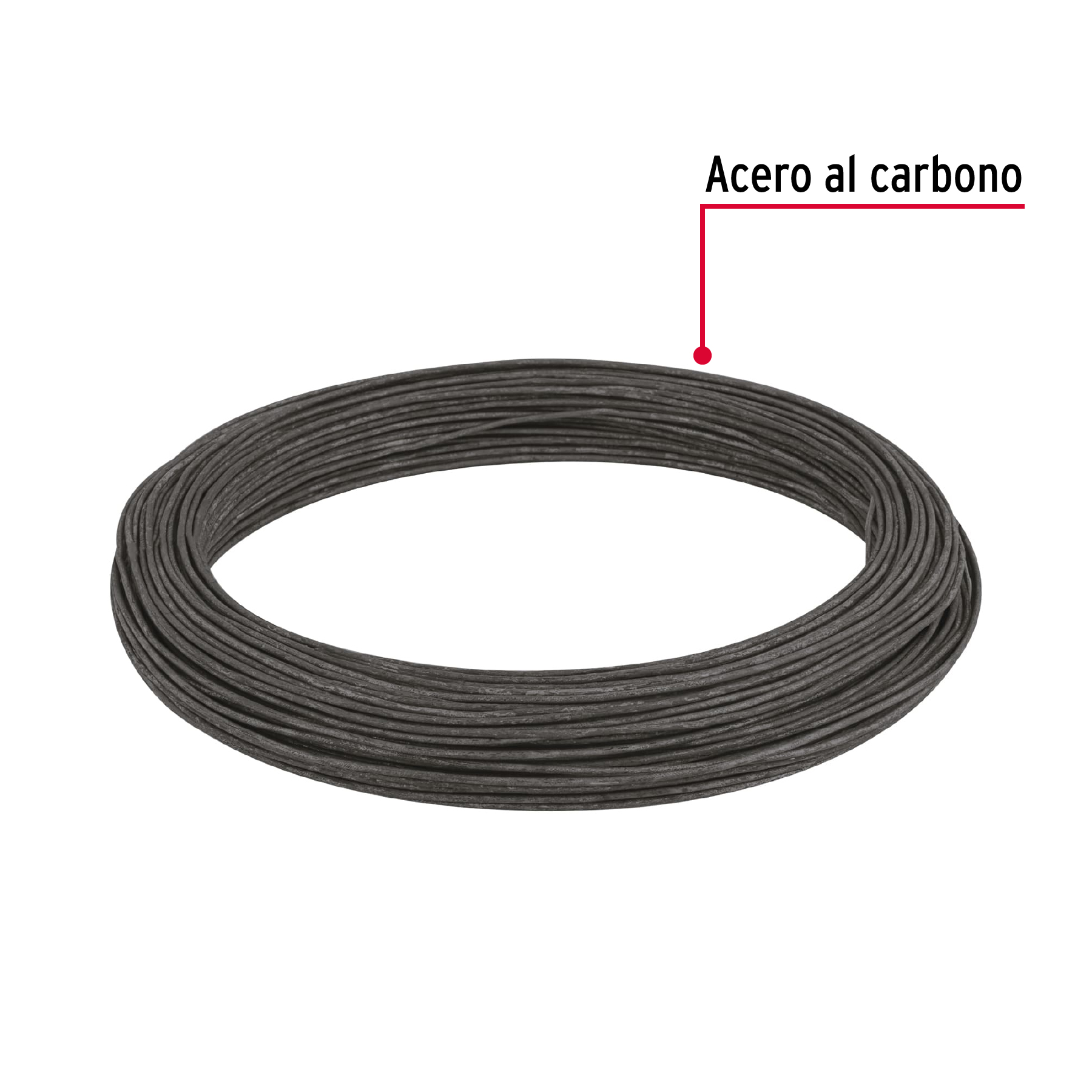 Kilo de alambre recocido calibre 15 en rollo de 1 kg, FIERO - Image 2
