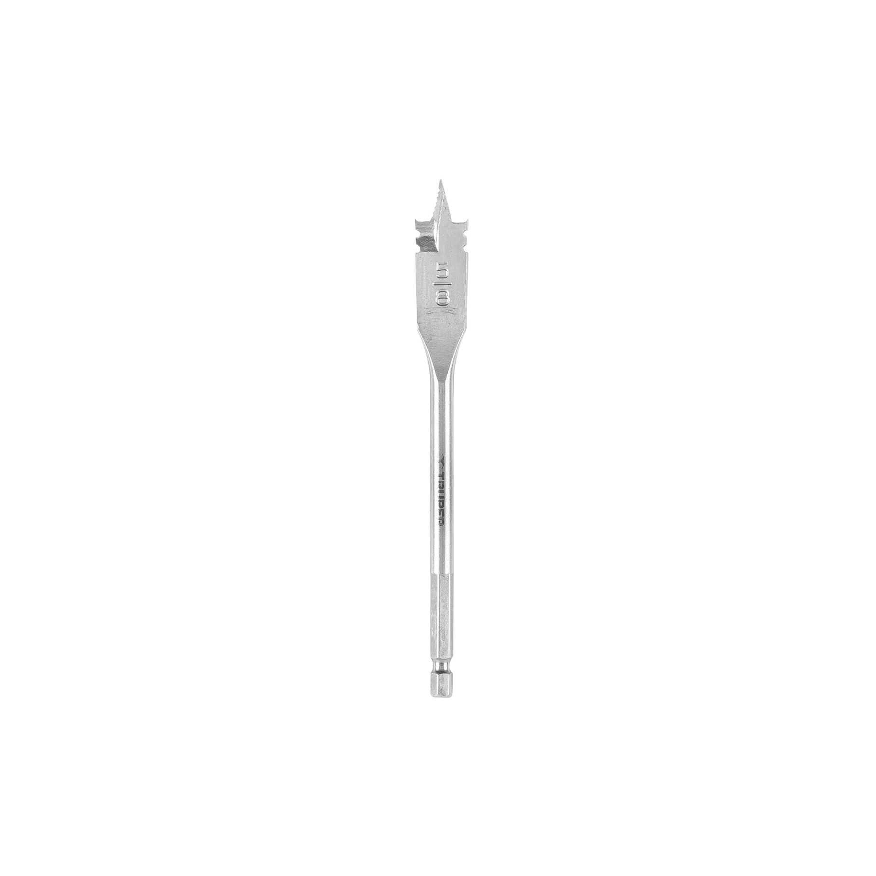 Broca plana de manita 5/8" para madera, TRUPER (6 Brocas)