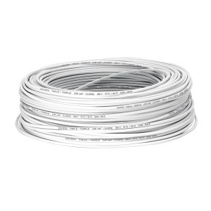 Alternative view of Rollo de 100 m de cable THHW-LS 14 AWG blanco, VOLTECK