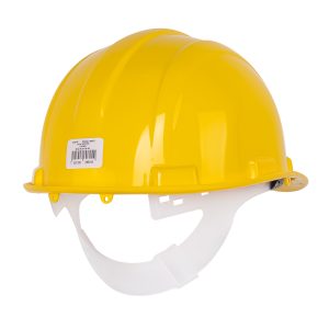 Alternative view of Casco de seguridad, ajuste de intervalos, amarillo, PRETUL