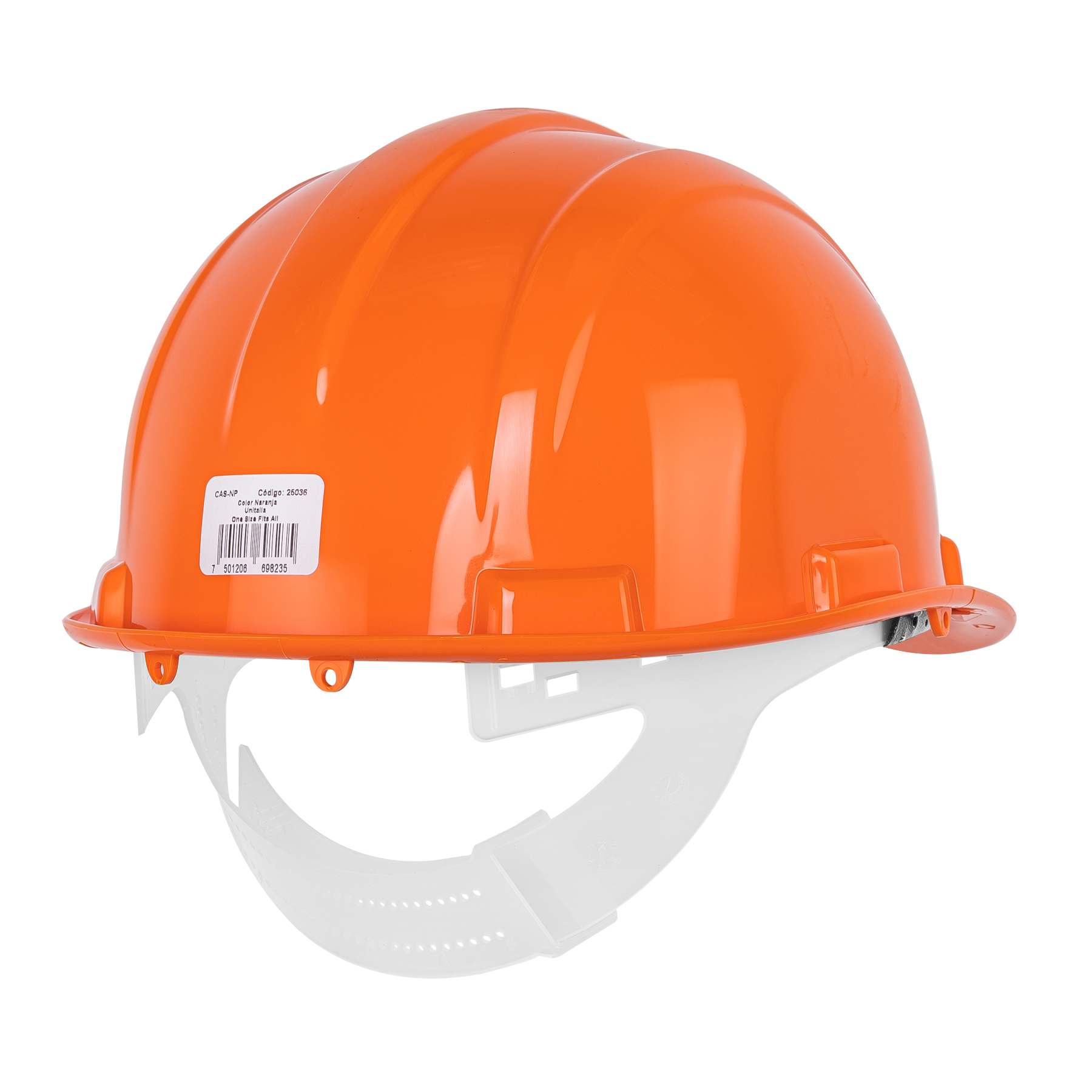 Casco de seguridad, ajuste de intervalos, naranja, PRETUL - Image 2