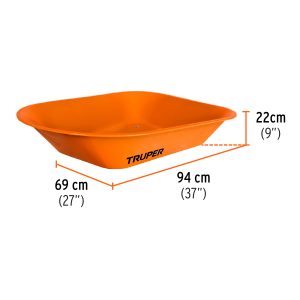 Alternative view of Carretilla 4.5 ft3 Imponchable, bastidor tubular, TRUPER