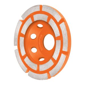 Copa de diamante doble hilera 4" x 7/8", TRUPER