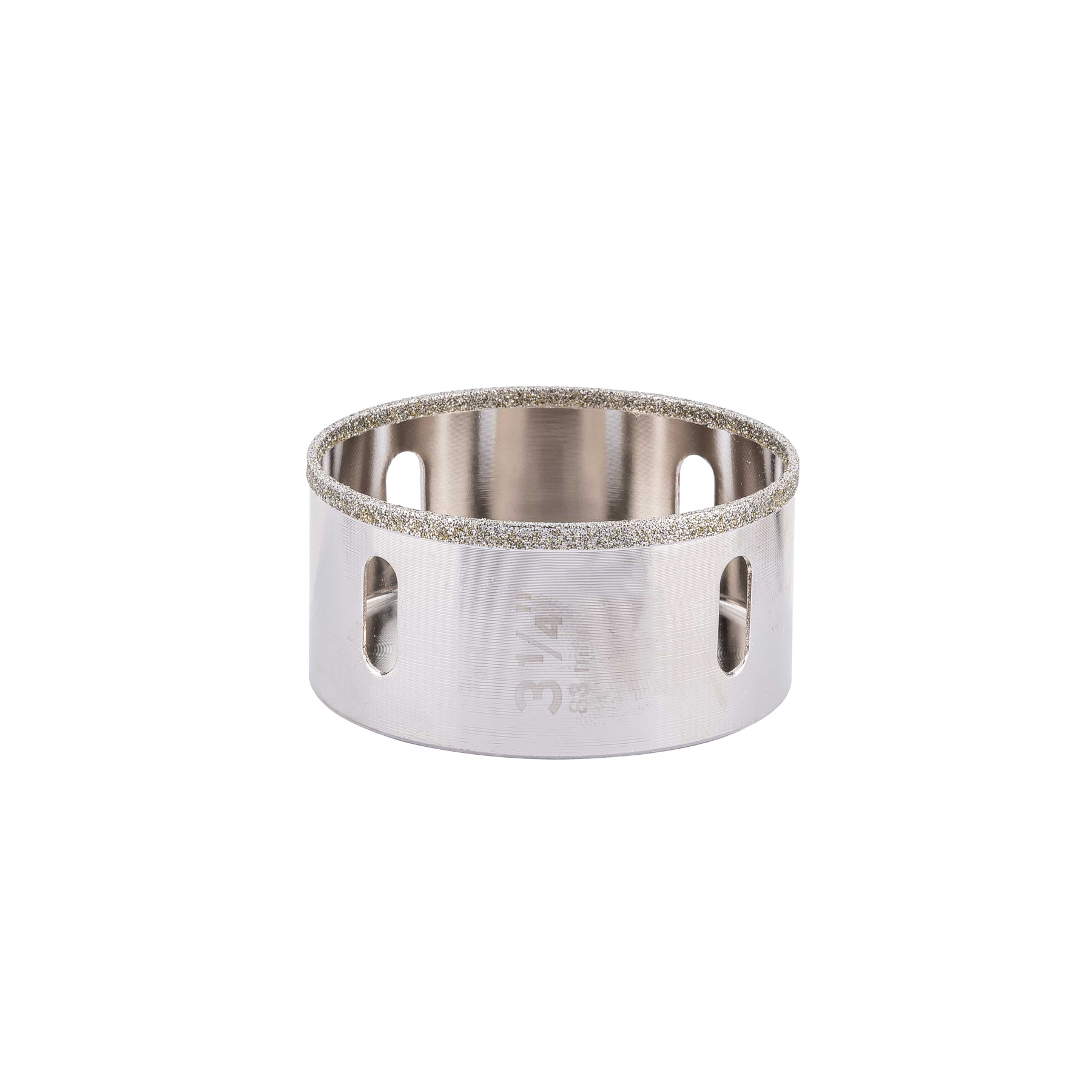 Brocasierra diamante 3-1/4" borde continuo, TRUPER (2 piezas)