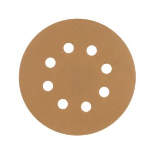 Paquete con 5 discos de lija 5" grano 220, 8 perforaciones (5 Paquetes)