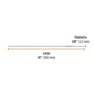 Alternative view of Bolsa con 1 kg de electrodos 6011 de 1/8", TRUPER