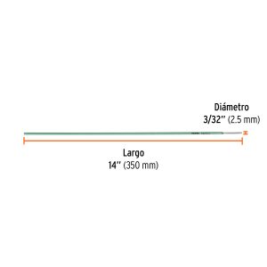 Alternative view of Bolsa con 1 kg de electrodos 6013 de 3/32", TRUPER