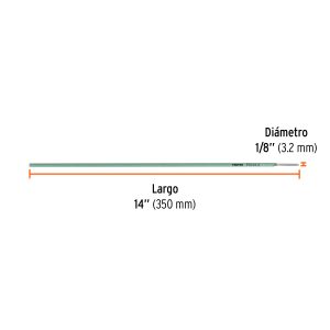 Alternative view of Bolsa con 1 kg de electrodos 6013 de 1/8", TRUPER