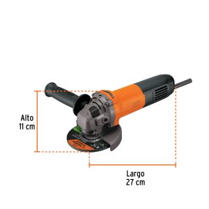 Alternative view of Esmeriladora angular 4-1/2", 700W, TRUPER PRO