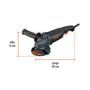 Alternative view of Esmeriladora angular 4-1/2", 1250W, TRUPER INDUSTRIAL