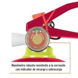Alternative view of Extintor portátil recargable 1 kg, polvo tipo ABC, TRUPER