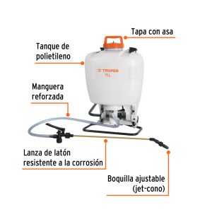 Alternative view of Fumigador de 15 L manual de mochila, TRUPER