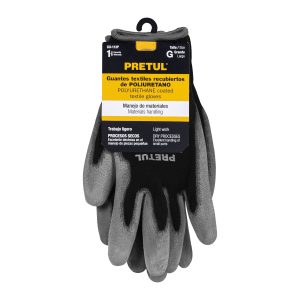 Alternative view of Guantes de nylon recubiertos de poliuretano, G, PRETUL