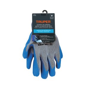 Alternative view of Guantes de poliéster recubiertos de látex, M, TRUPER