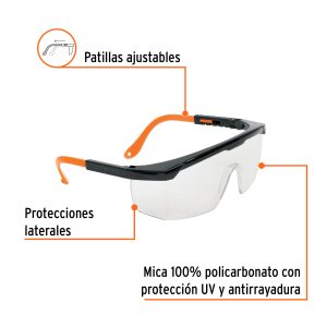Alternative view of Lentes de seguridad ajustables transparentes, TRUPER Classic