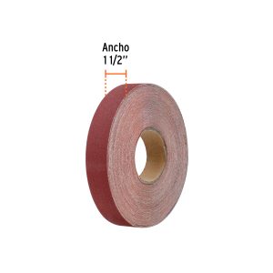 Alternative view of Rollo de 45 m de lija para plomero grano 120 ancho 1-1/2"