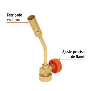 Alternative view of Soplete de latón, encendido manual, para gas propano, TRUPER