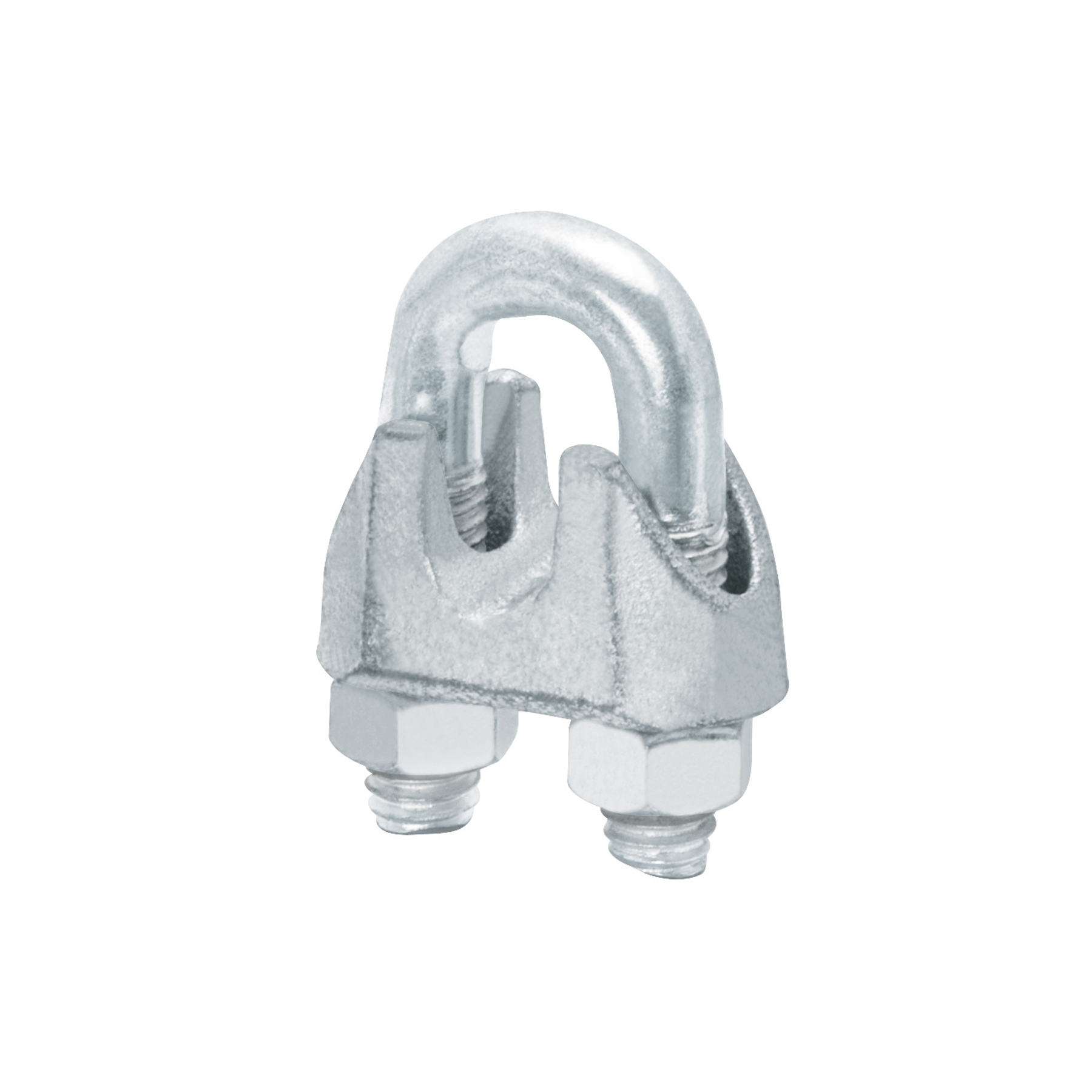 Blíster c/1 nudo (perro) de hierro p/cable de 3/8", FIERO