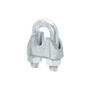 Bolsa c/20 nudos (perros) de hierro p/cable de 3/8", FIERO