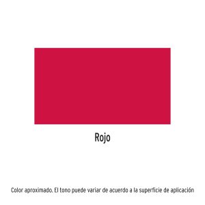 Alternative view of Pintura en aerosol, rojo, bote esbelto, 400 ml, TRUPER