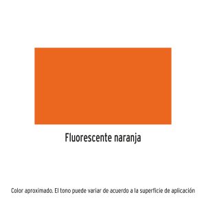 Alternative view of Pintura en aerosol, naranja neón, bote esbelto, 400 ml