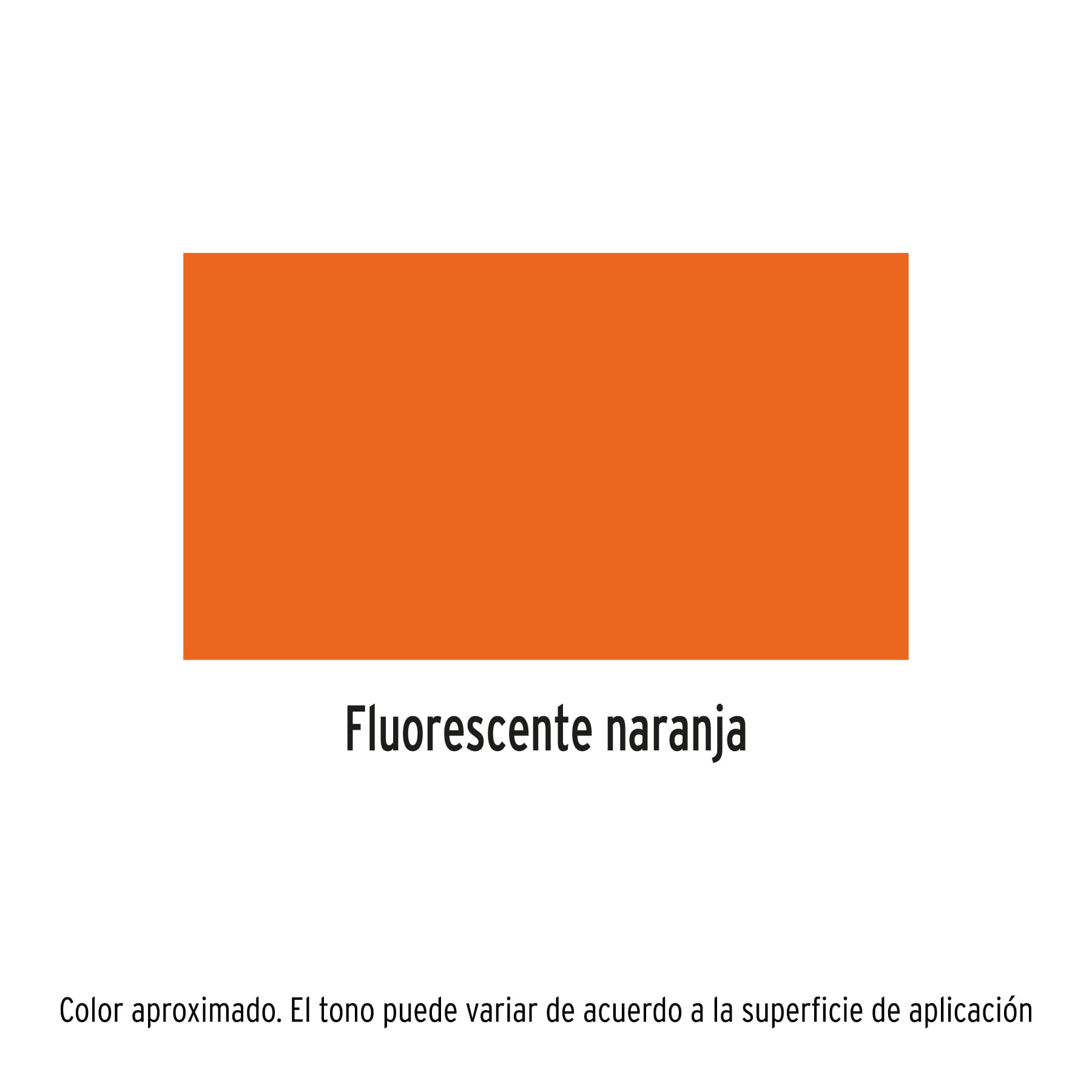 Pintura en aerosol, naranja neón, bote esbelto, 400 ml - Image 2