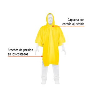 Alternative view of Poncho o capamanga de PVC, TRUPER