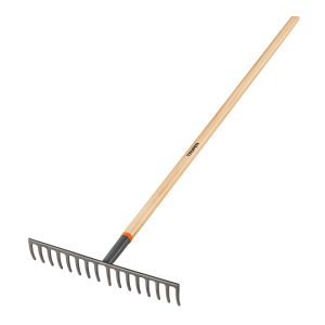 Rastrillo recto de 16 dientes, mango de 60", TRUPER