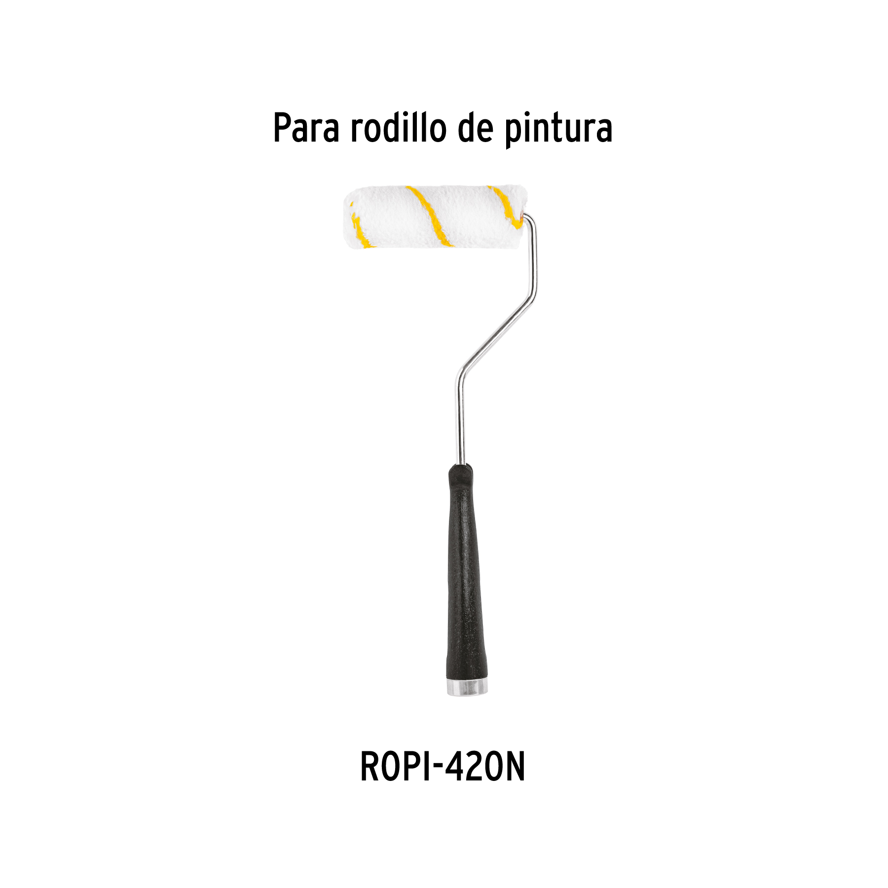 Bolsa c/2 felpas p/mini rodillo de poliéster 4"x3/8", TRUPER - Image 4