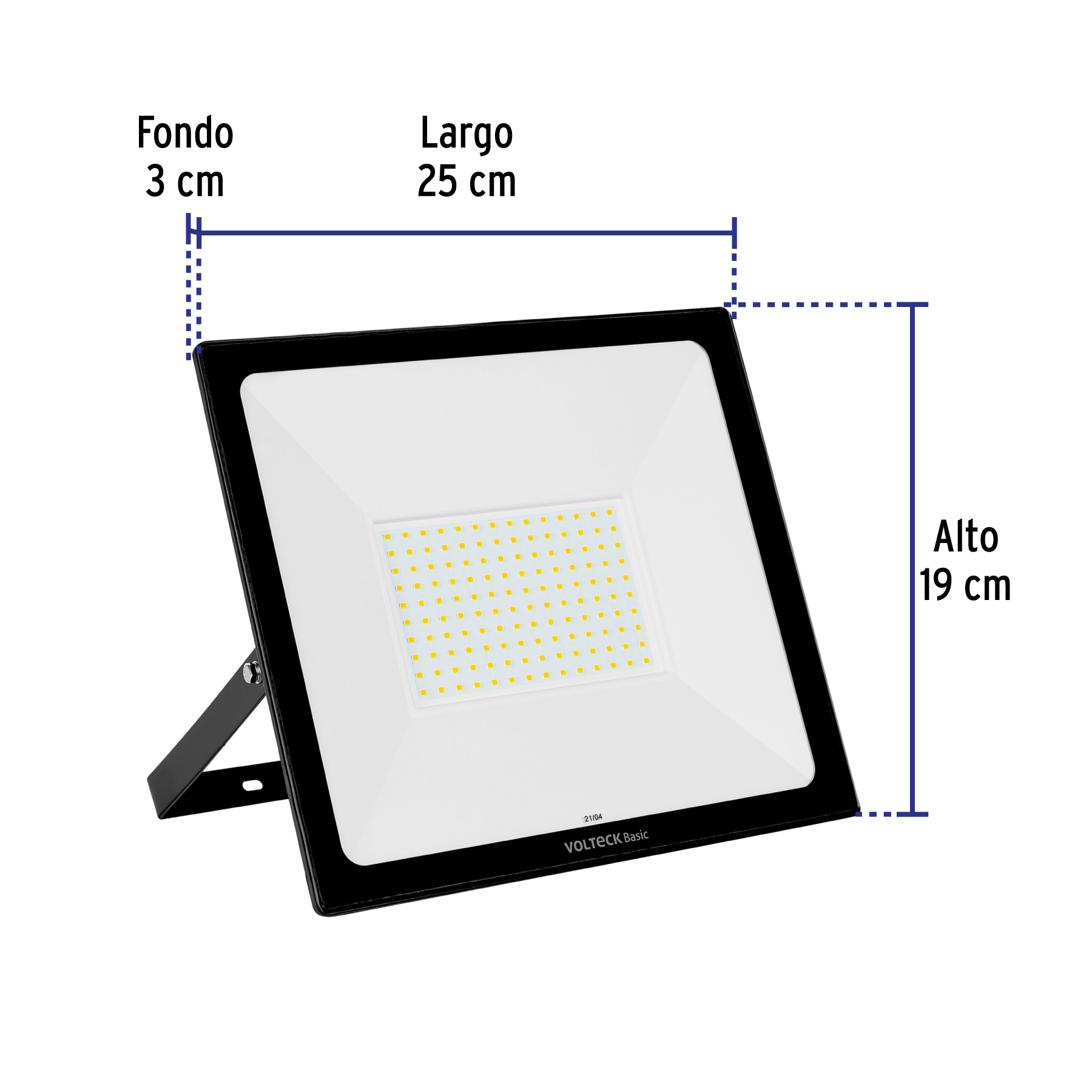 Reflector LED para exteriores 100W 6500K, VOLTECK BASIC - Image 4