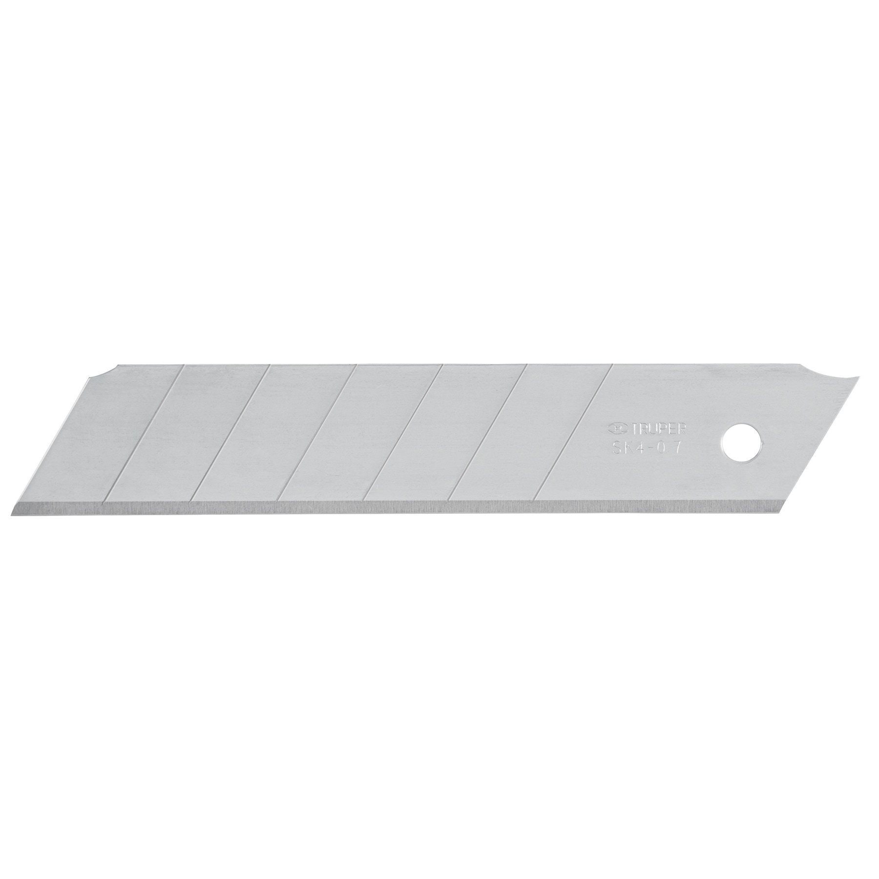 Estuche con 10 cuchillas SK4 de 25 mm para cutter, TRUPER - Image 2