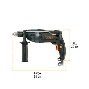 Alternative view of Rotomartillo/destornillador 1/2", 900W, TRUPER INDUSTRIAL