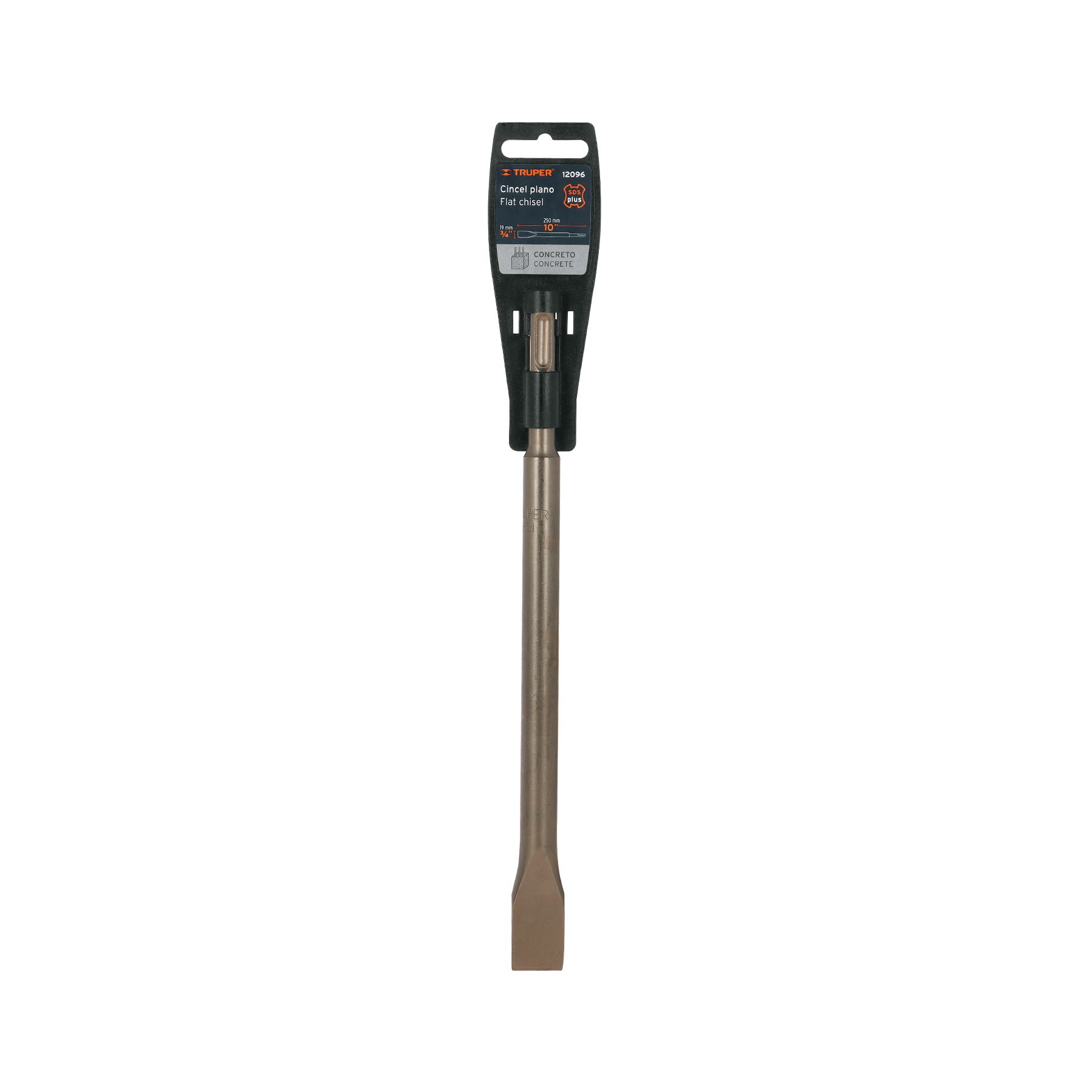 Cincel plano delgado SDS Plus 3/4" x 10", TRUPER - Image 5