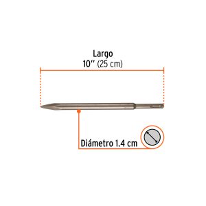 Alternative view of Cincel de punta SDS Plus de 10", TRUPER