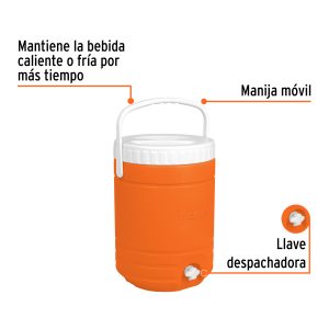 Alternative view of Termo con dispensador, 18 L, TRUPER