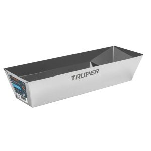 Charola de 12" de acero inoxidable para mezcla, TRUPER