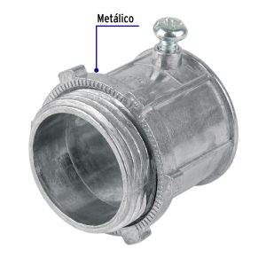 Alternative view of Conector conduit 1", VOLTECK