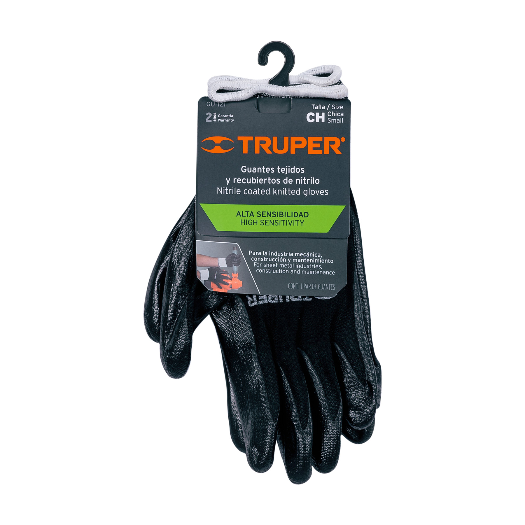 Guantes de nylon recubiertos de nitrilo, CH, TRUPER - Image 2