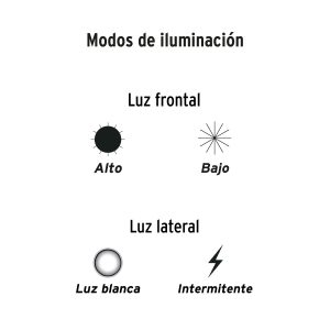 Alternative view of Linterna de 1 LED 270 lm con luz de emergencia, recargable